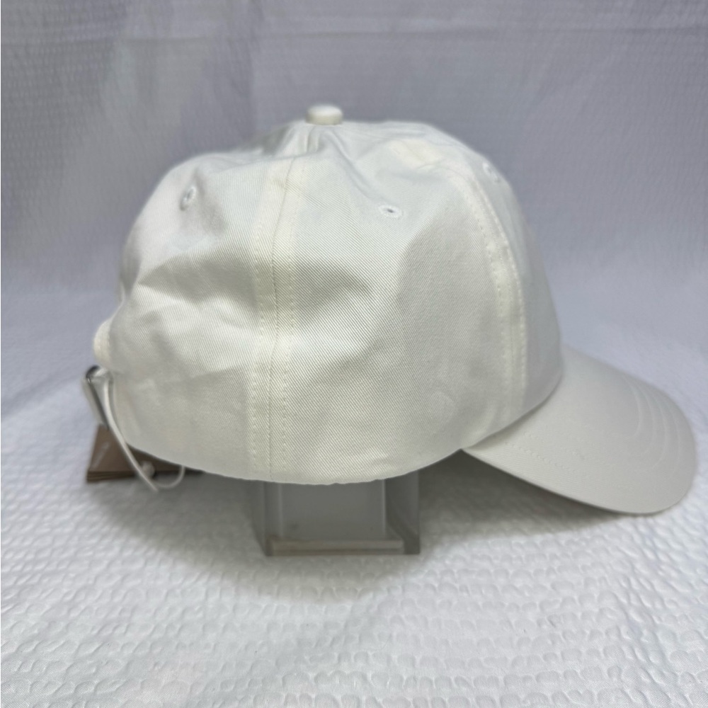 On White Baseball Cap white - Picture 7 of 10